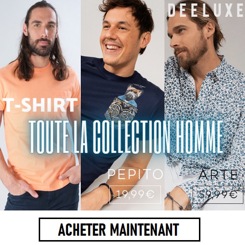 Deeluxe.fr : Shoppez les dernières tendances Mode homme & femme